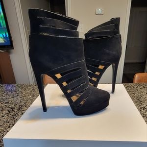 JustFab Black Booties